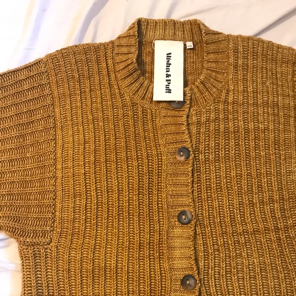 misha and puff cardigan